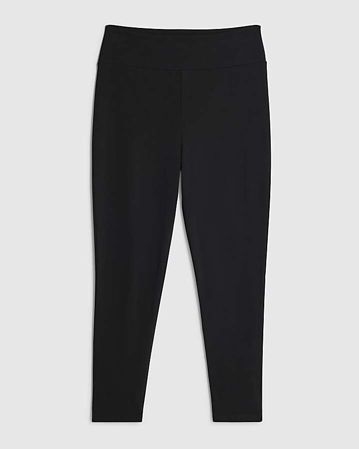 Petite black high waisted leggings