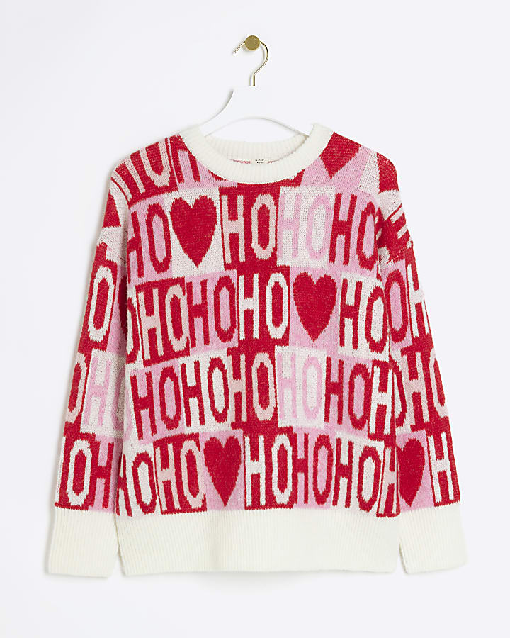 Red Christmas jumper