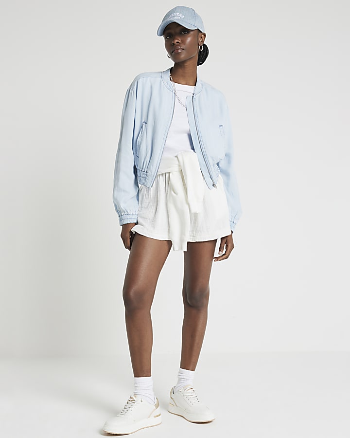 Casual bomber hot sale