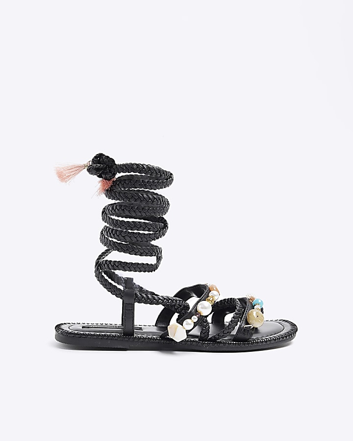River island gladiator sandals online