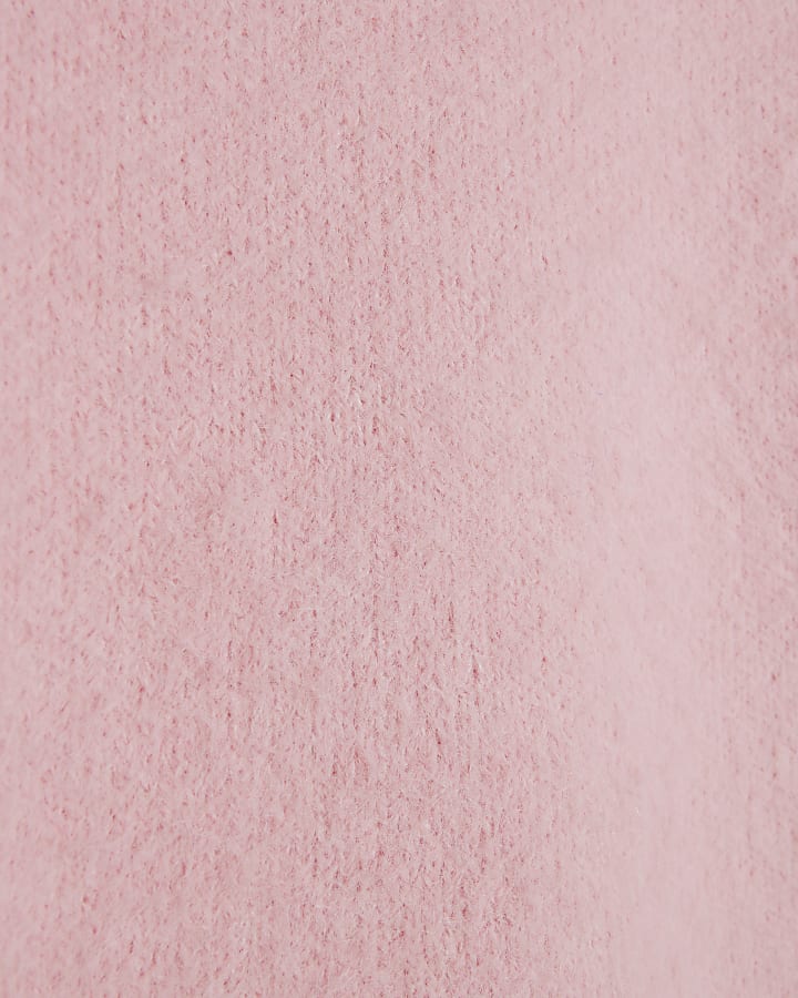 Pink high neck jumper