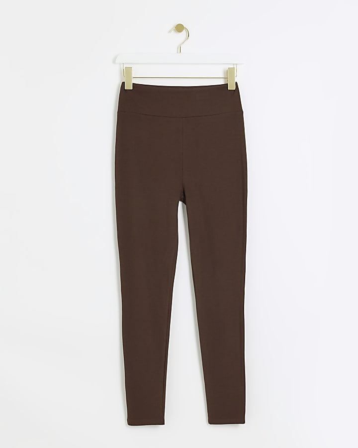 Dark Brown high waisted leggings