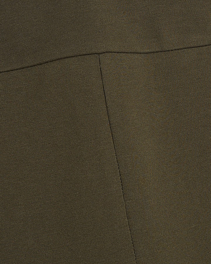 Khaki high waisted leggings