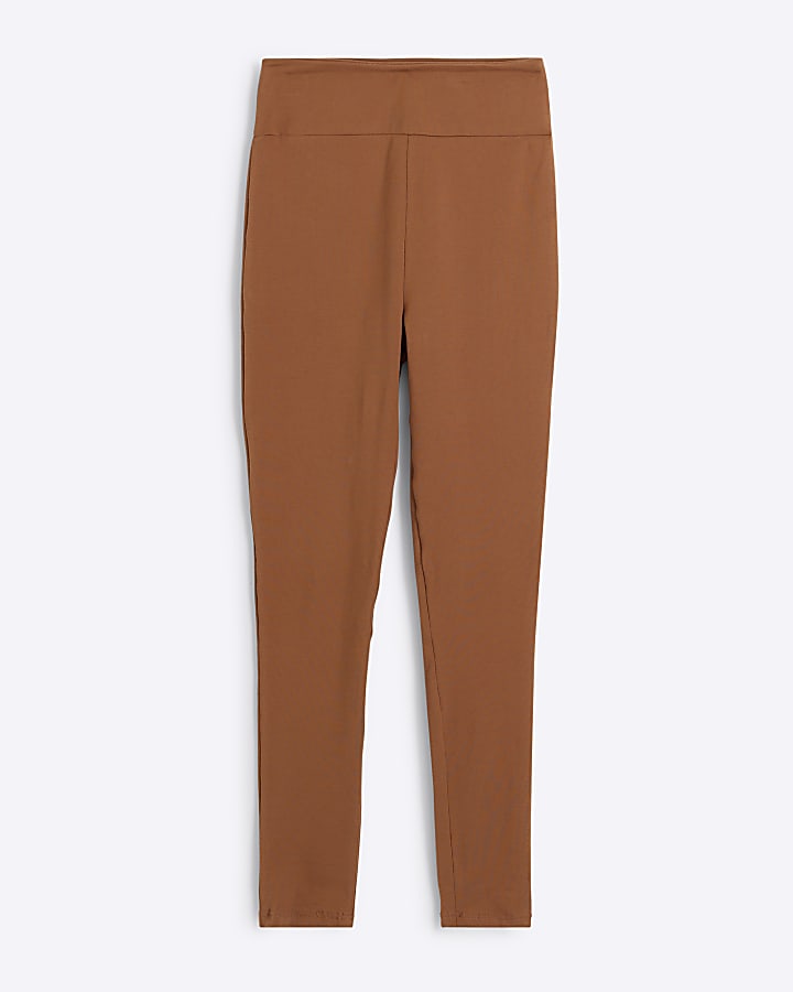 Light Brown High Waisted Leggings