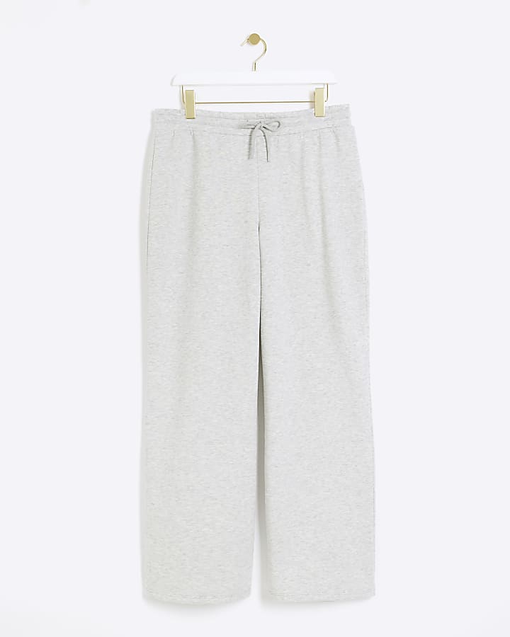 Grey wide leg joggers