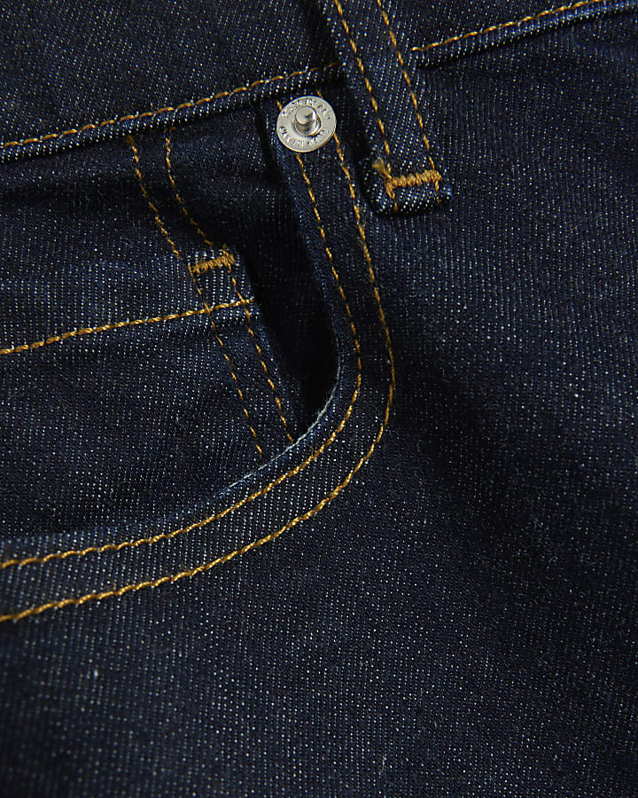 Blue high waisted tummy hold flared jeans