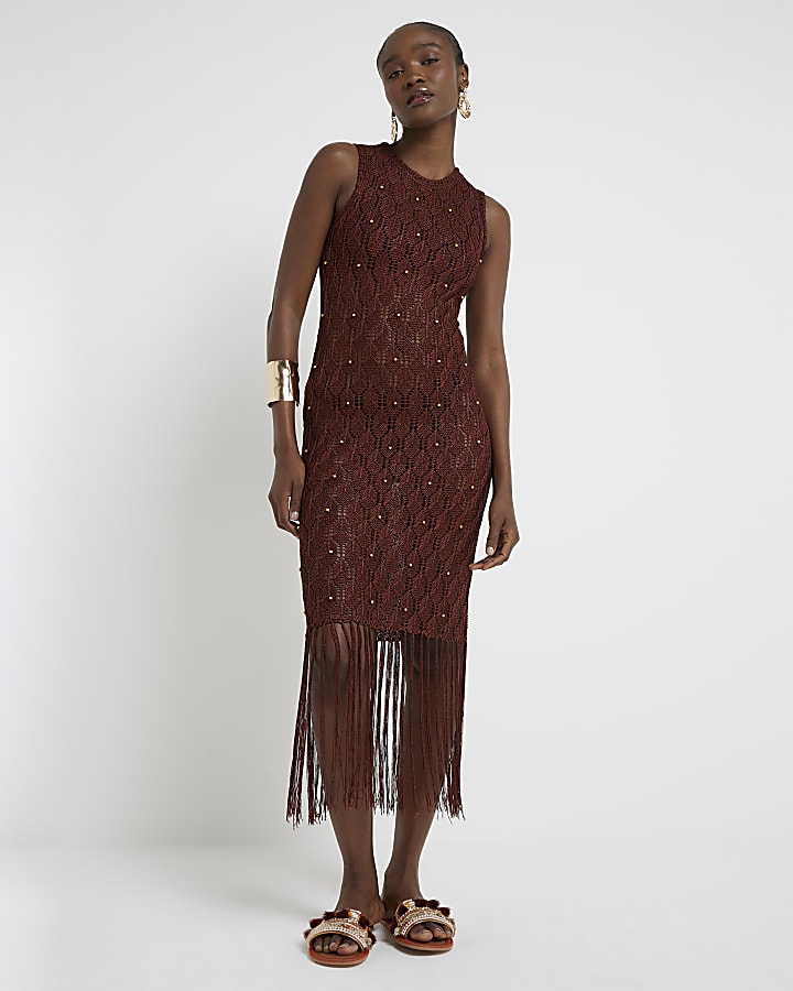 Fringed tops and dresses best sale
