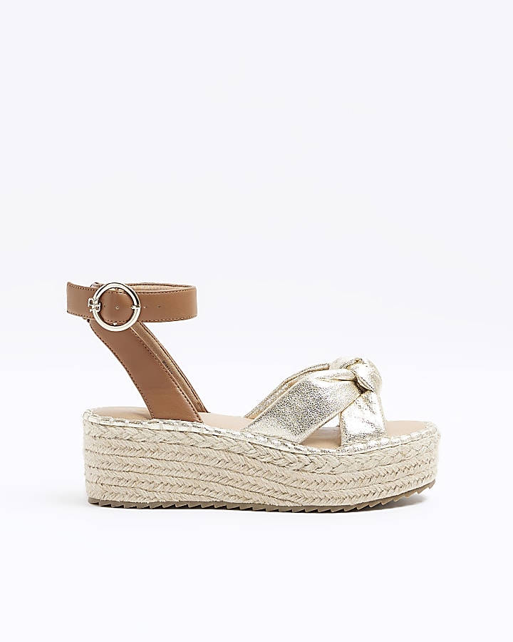 River island espadrille flatform on sale