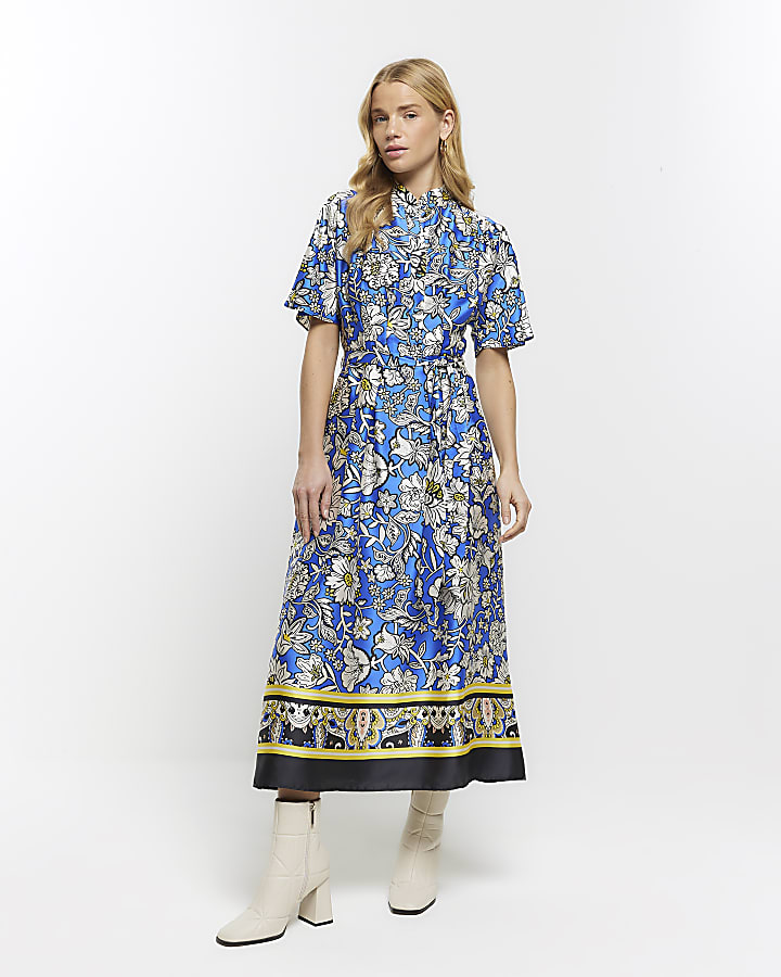 River island shirt dress sales