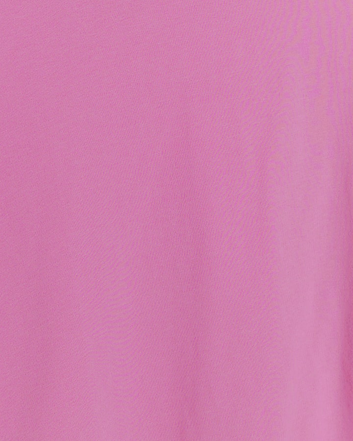 Pink boxy t-shirt