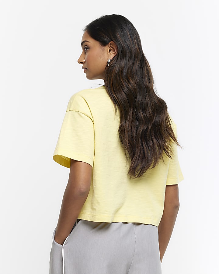 Yellow Boxy T-shirt