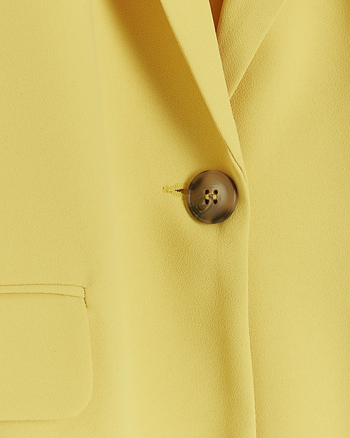 Yellow smart blazer