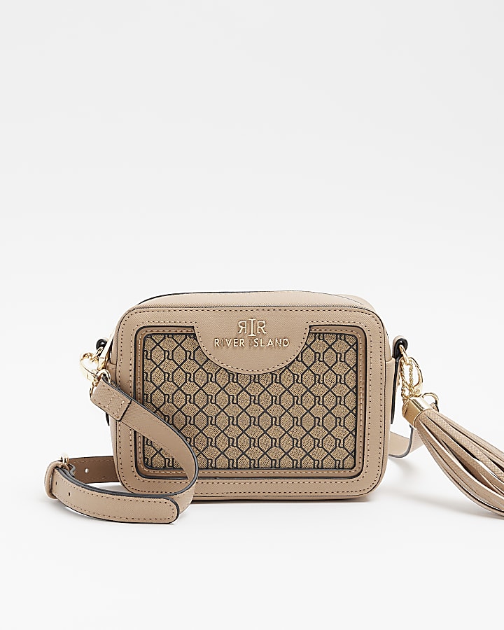 Brown Monogram Oval Cross body bag