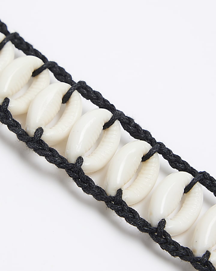 White Shell Choker Necklace