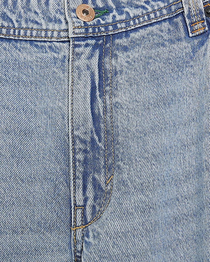 Blue carpenter loose fit jeans