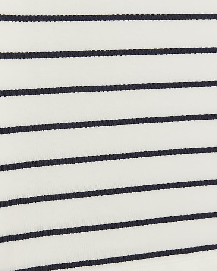 White Stripe Oversized T-shirt