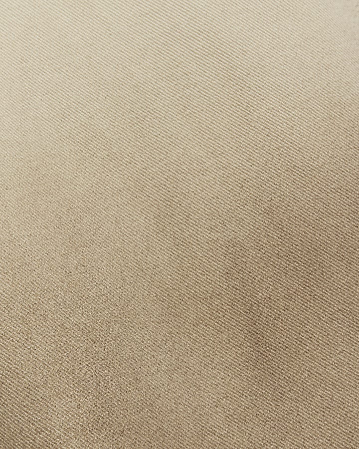 Beige ombre baggy wide leg jeans