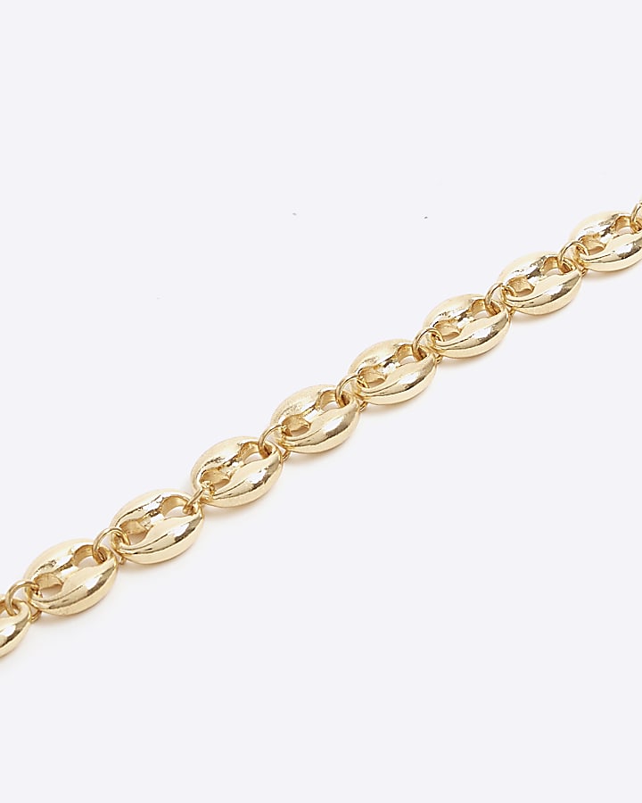 Gold Chain Link Bracelet