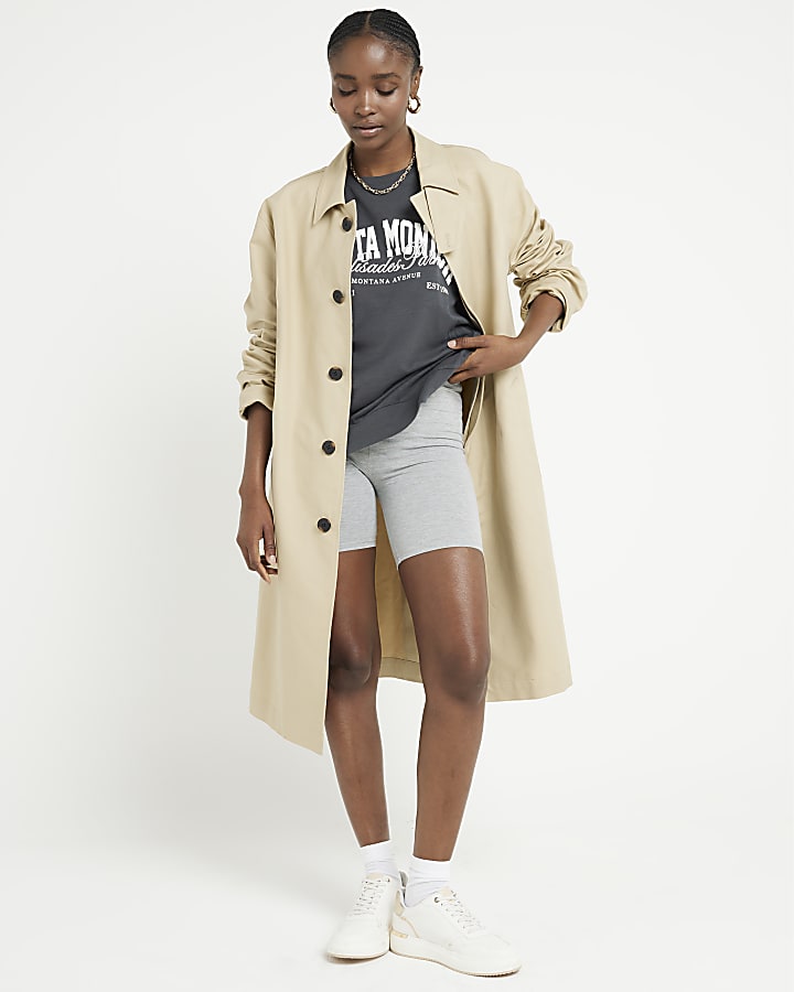Grey Santa Monica graphic sweatshirt