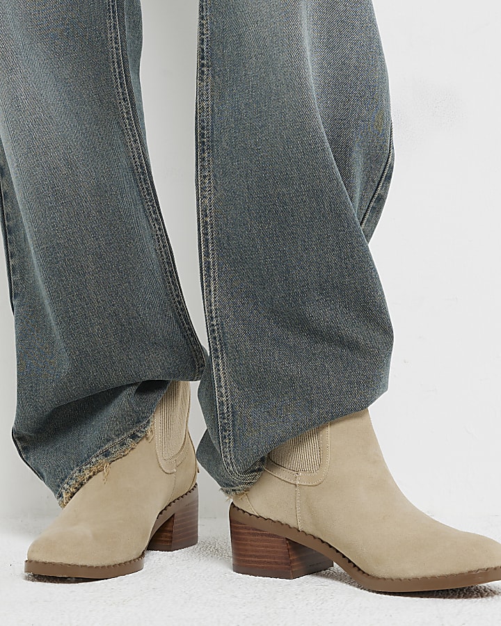 Beige suede ankle boots uk on sale