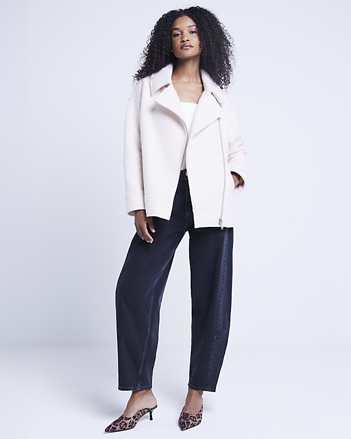 River island white jacket womens on sale