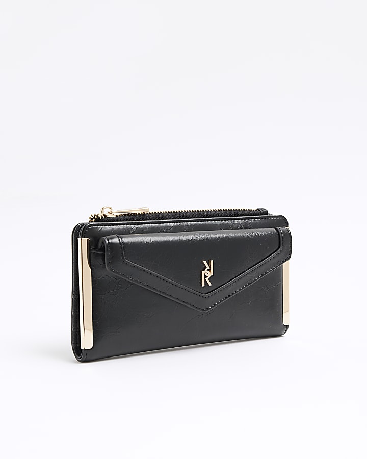 Black envelope purse