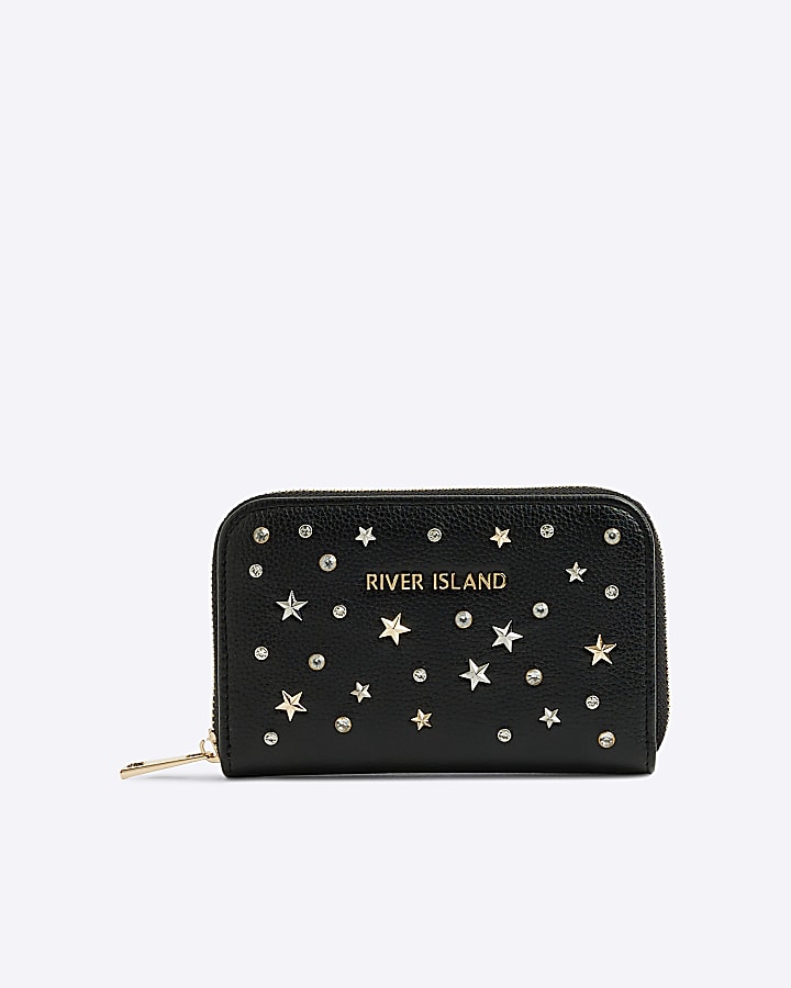 Black star embellished purse River Island