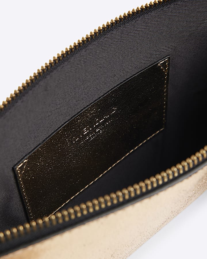 Gold Leather Pouch Bundle
