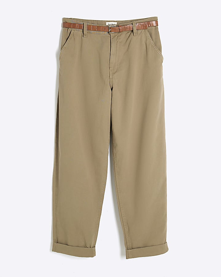 Khaki Chino Trousers