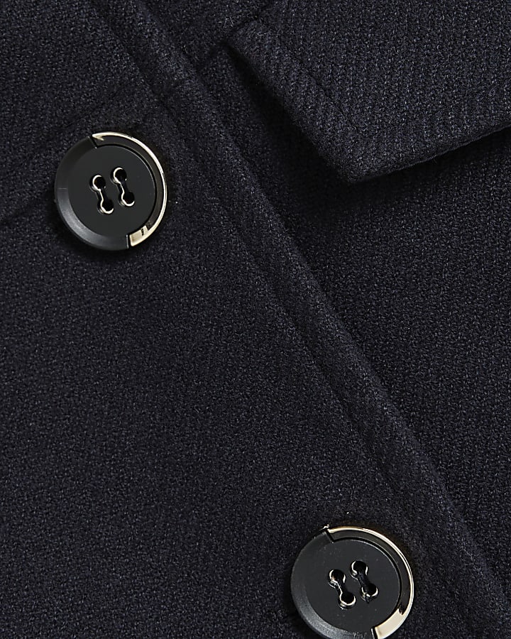 Navy military peacoat