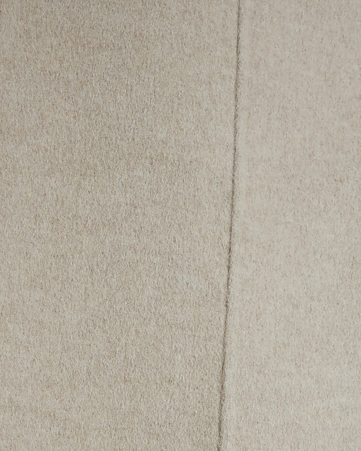 Beige Premium asymmetric midi skirt