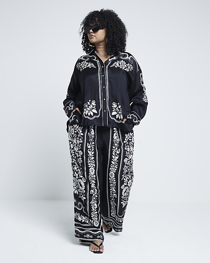 Womens floral western shirt clearance