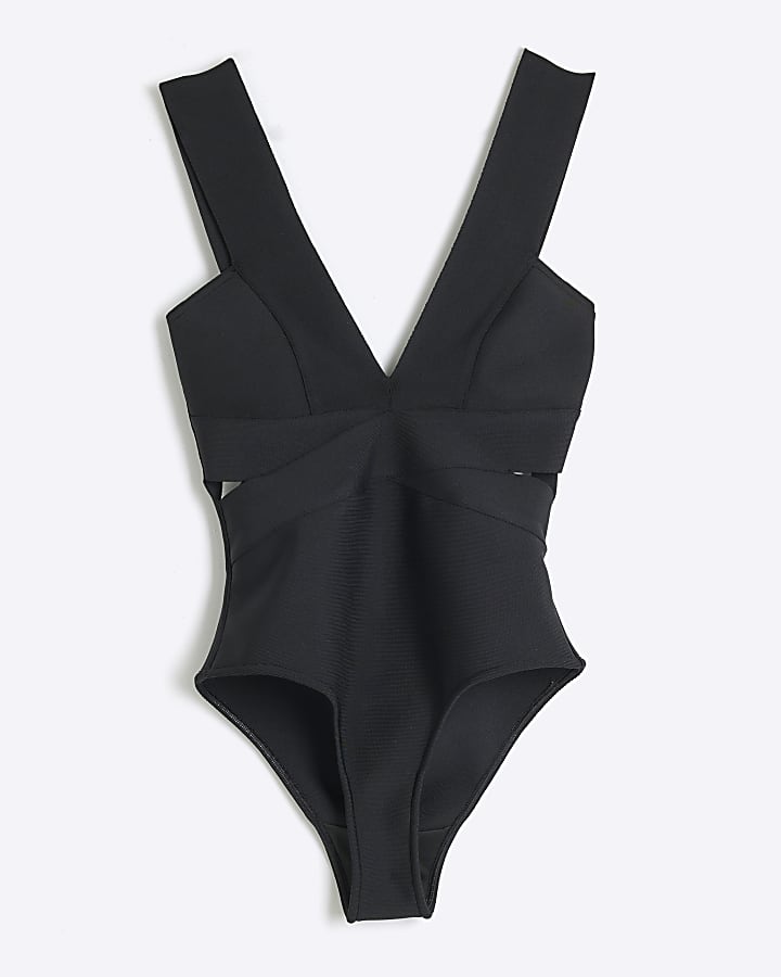 Black Bandage Swimsuit