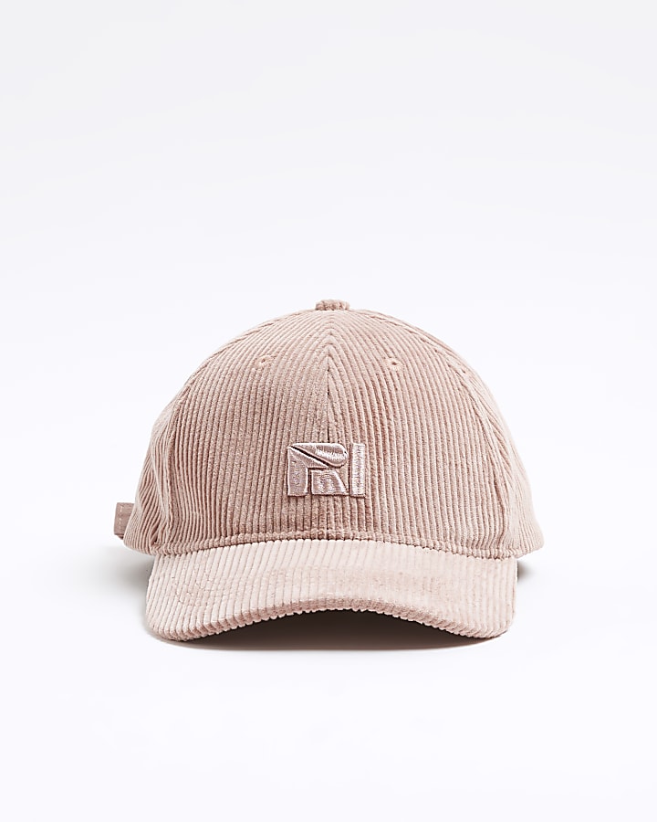 Pink Corduroy Cap