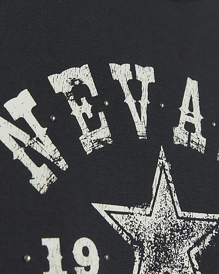 Black Nevada Graphic Baby T-shirt