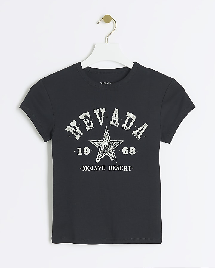 Black Nevada Graphic Baby T-shirt