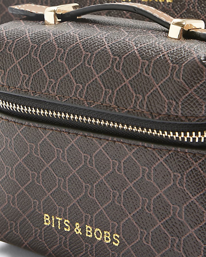Brown Monogram Travel Bundle Set