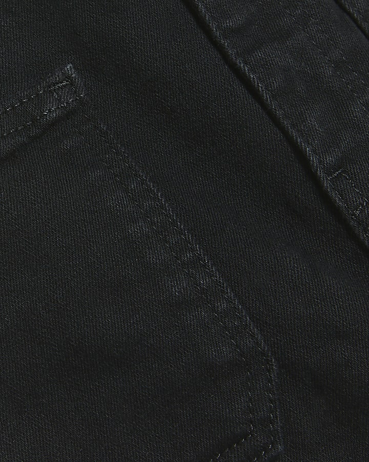 Black High Waisted pocket super skinny jeans