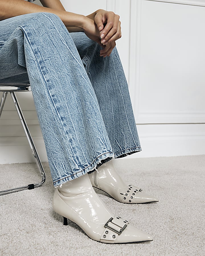 Blue Relaxed Straight Fit Jeans