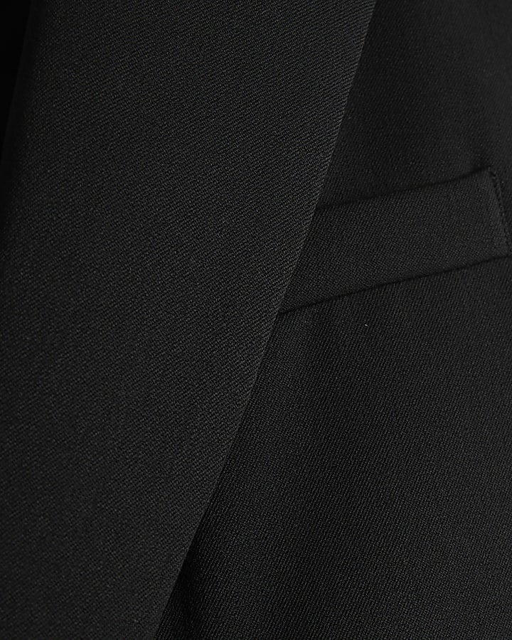 Black Crop Blazer
