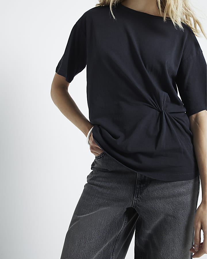 Black Twist T-shirt