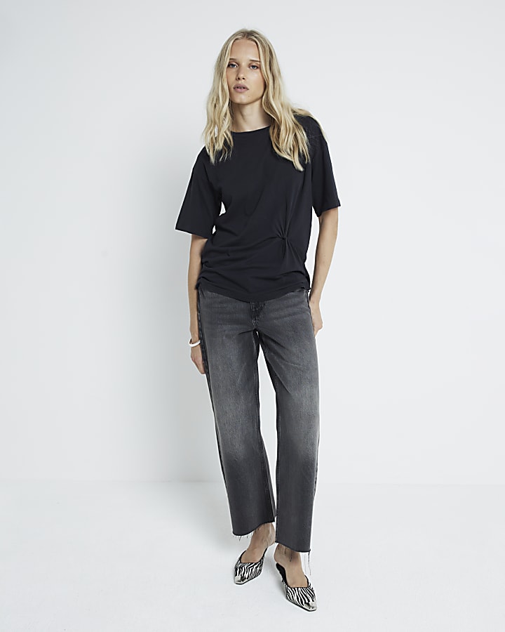 Black Twist T-shirt