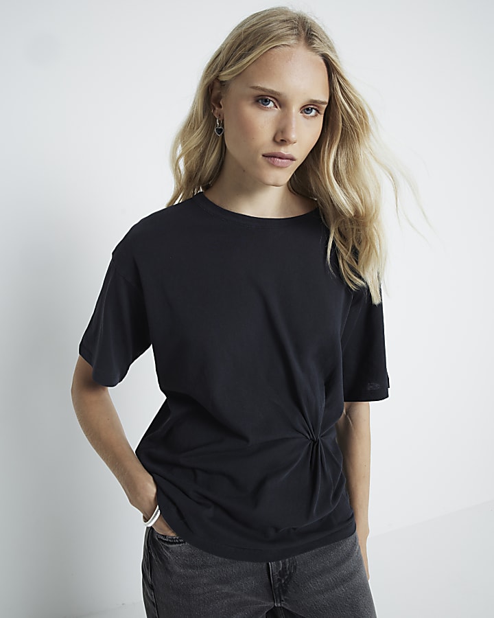 Black Twist T-shirt