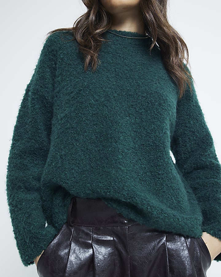 Green Long Sleeve Jumper