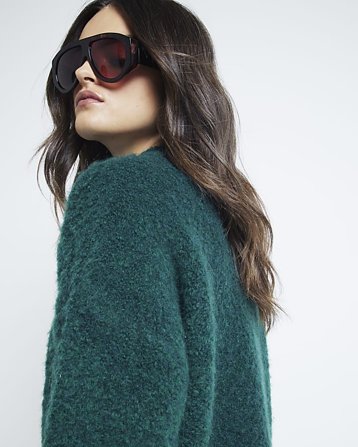 Green Long Sleeve Jumper