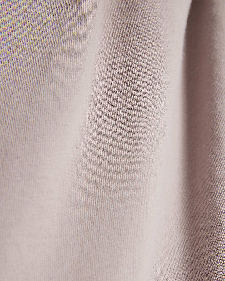 Pink washed pleated tank top