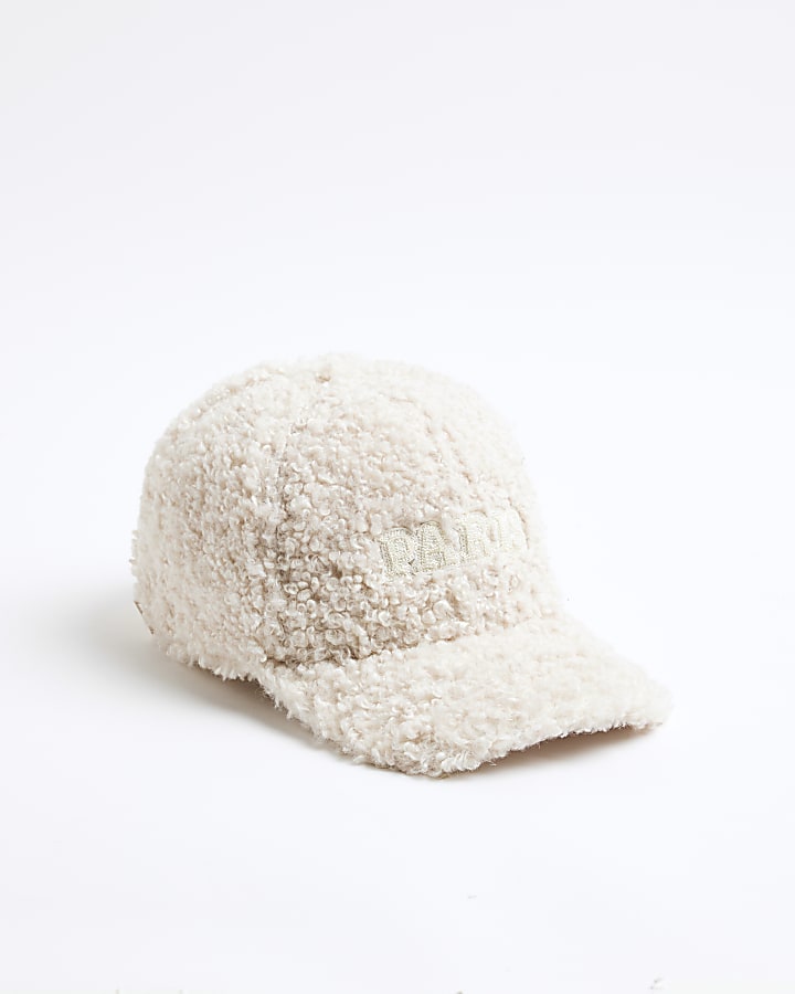 Cream Borg 'Paris' Cap