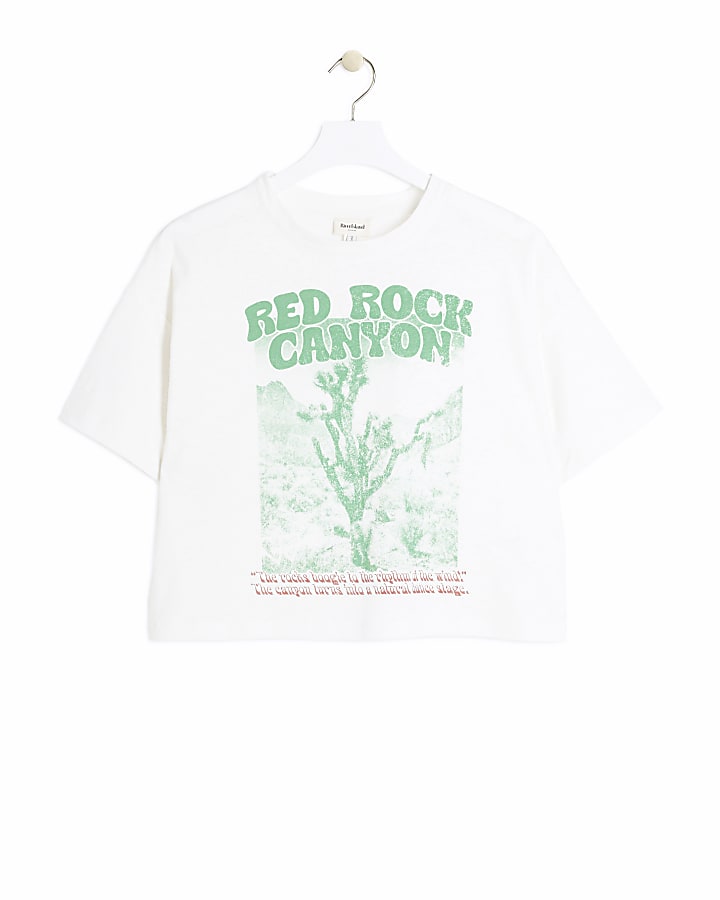 White Canyon graphic t-shirt