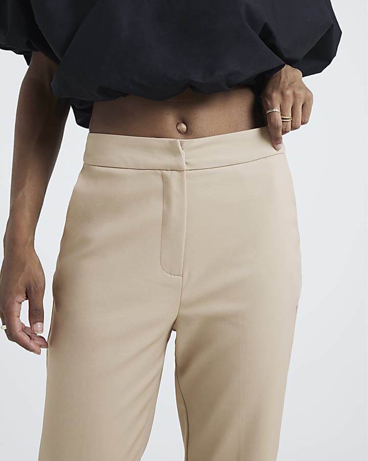 Stone Slim Cigarette Trousers