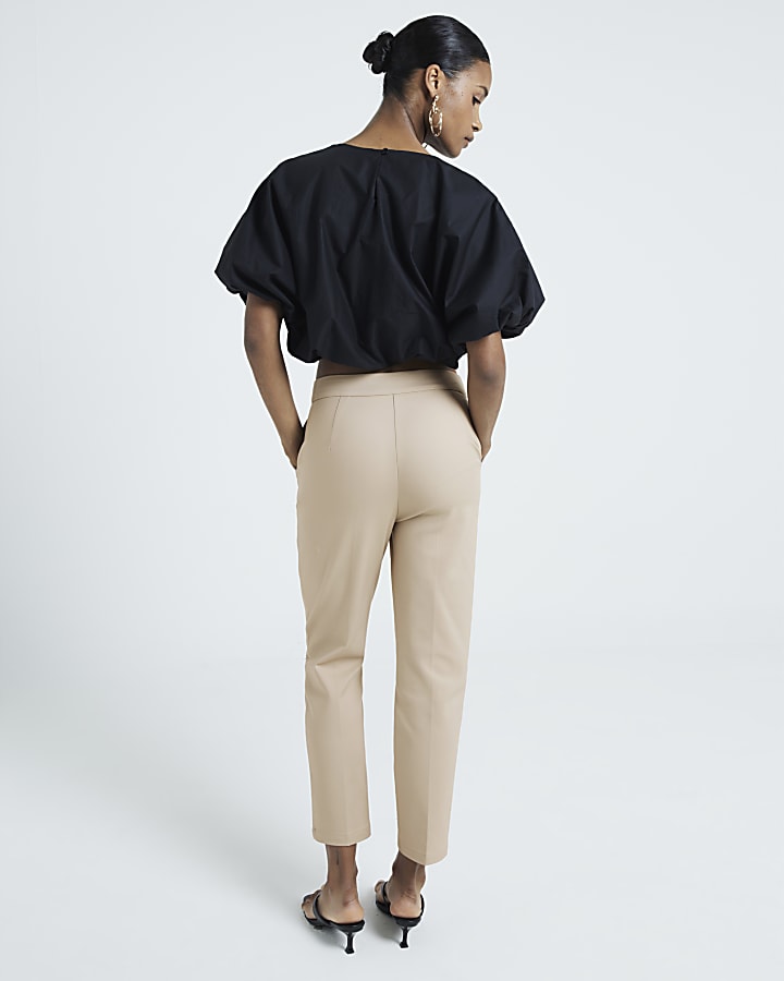 Stone Slim Cigarette Trousers